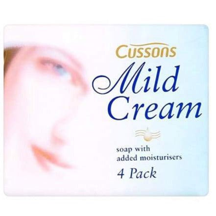 Cussons Mild Cream Soap 4 Pack - Case of 9