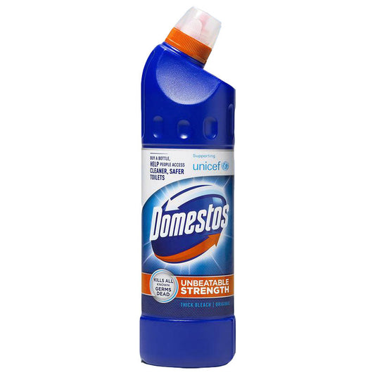 Domestos Thick Bleach Original Blue 750ml - Case of 9