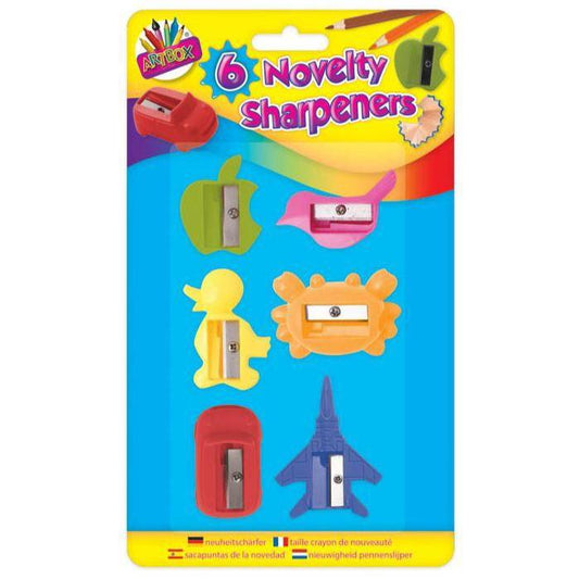 Artbox Fun Novelty Sharpeners 6 Pack