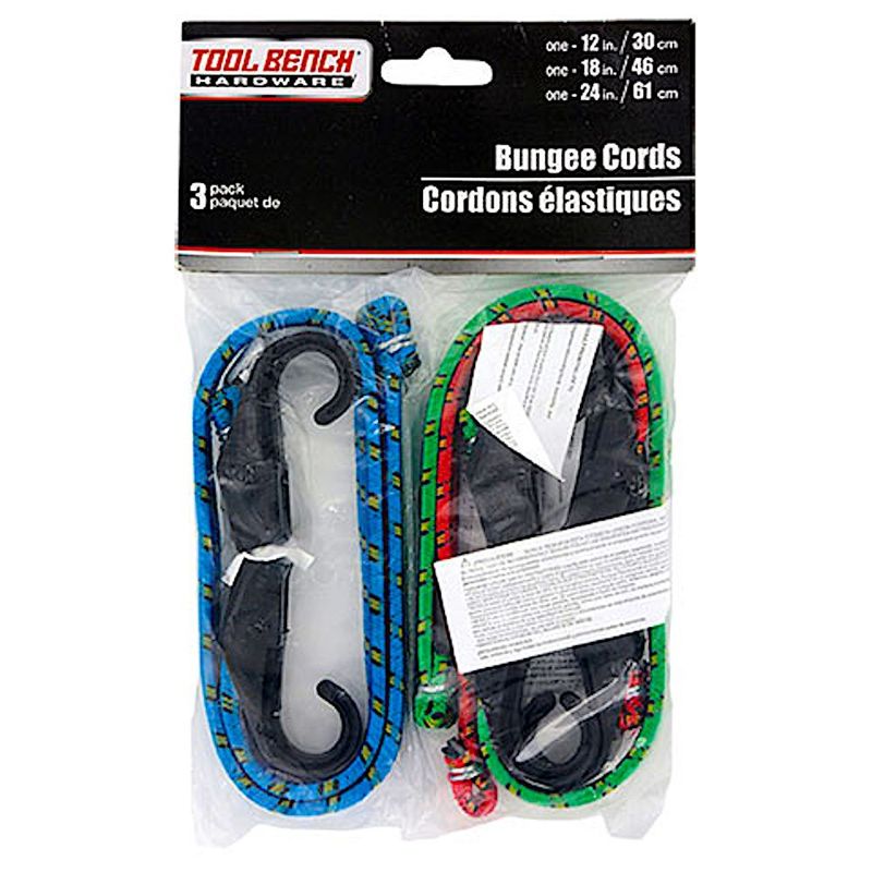 Tool Xpert Bungee Cords 3 Pack