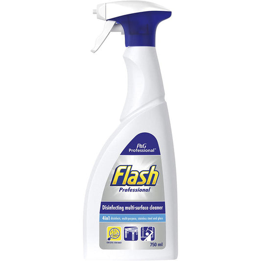 Flash Professional Disinfecting Multi Surface Trigger 750ml - Case of 6