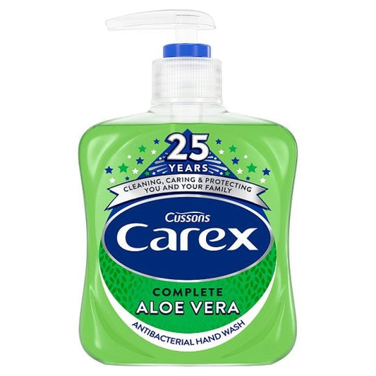 Carex Antibacterial Hand Wash Complete Aloe Vera 250ml - Case of 6