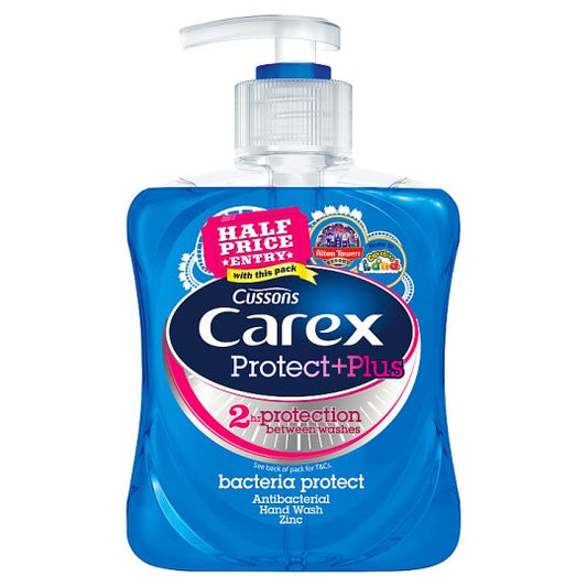 Carex Antibacterial Hand Wash Protect Plus 250ml