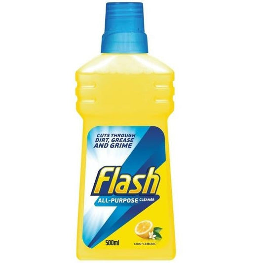 Flash All Purpose Liquid Lemon Cleaner 500ml - Case of 24