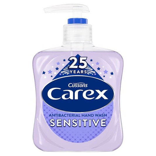 Carex Antibacterial Hand Wash Sensitive 250ml - Case of 6